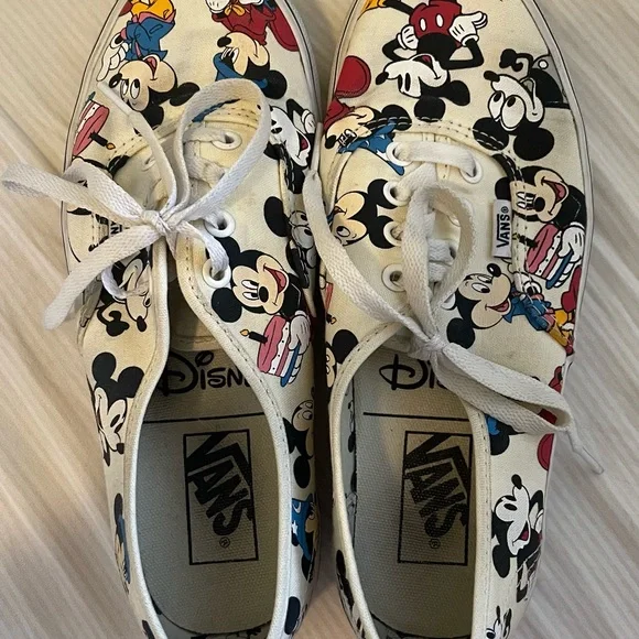 Vans Shoes Limited Edition Disney X Vans Mickey Birthday Shoes Poshmark